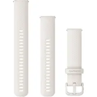 Garmin Quick Release 20 Mm Silicone Strap Blanc