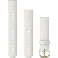 Garmin Quick Release 20 Mm Silicone Strap Blanc