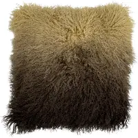 Bloomingville Coussin Pour Violon | Marron | Peau D'agneau Tibétaine | 82055313