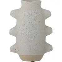 Bloomingville Birka Vase | Blanc | Céramique | 82053756