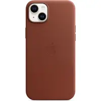 Apple Coque Leather MagSafe iPhone 14 Plus - Umber