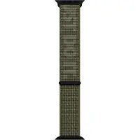 Apple Watch 38/40/41 mm Boucle Sport Nylon Nike Séquoia/Platine