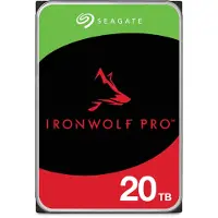 Seagate Disque dur interne IronWolf Pro ST20000NT001 3,5" 20 To