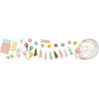 Folia Set déco Party Girls 40pces (41 pcs)