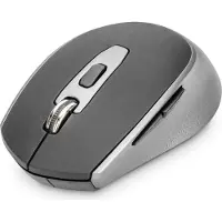Digitus DA-20162 - Souris - Optique - 6 boutons - Sans fil - 2,4 GHz - Récepteur sans fil (USB) - Noir/Gris