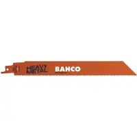 Bahco Sandflex Standard Bi-metal Blade Set For Cutting Heavy Metals 10 Dpp 150 Mm 5 Units Orange