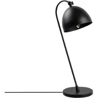 Opviq , lampe de table haut de gamme, noir et or, 18 x 26 x 54 cm | Structure en métal, douille E14, 40 W max., IP20 | Design industriel élégant pour les intérieurs modernes.
