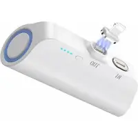 Choetech B660 Mini banque d'énergie 3000 mAh USB C / Micro USB / Connexion iPhone blanc