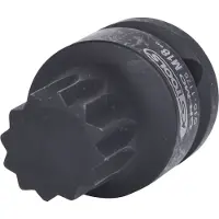 Ks Tools 515.1175 Douille À Chocs Courte 1/2'' Xzn, M18 - L. 43 Mm