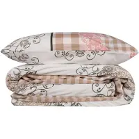 L'essentiel Maison , Adal- PRL6228, Rose, Couettes, 100 % coton renforcé