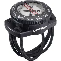 Cressi Spa Bungee Wrist Compass Noir