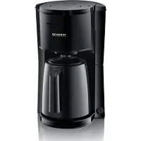 Severin Filterkaffeemaschine KA9307 1000W 8 Tassen mit 2 Thermokannen schwarz 302169 4008146041464