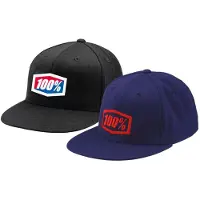 100% Unisexe, Casquette, Essential, Noir, (M, S)
