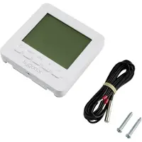 Sygonix Thermostat d'ambiance Thermostat de chauffage programmable, numérique, Thermostat, Blanc