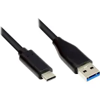 EXSYS EX-K1584-3.0 Câble USB 3 m USB 3.2 Gen 1 (3.1 Gen 1) USB A USB C Noir (EX-K1584-3.0)