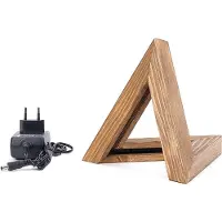 Opviq , KN02- KN02LST, Marron, lampes de bureau, 22 x 22 x 21 cm, 100% épicéa (3 x 5 cm)
