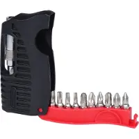 Ks Tools 1/4" CLASSIC mini-coffret d'embouts, 11 pièces TX, PH, PZ