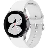 Cover-Discount Bracelet sport (46 mm, Silicone, TPU), Sangles de montre, Blanc