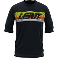 Leatt 3.0 Enduro 3/4 Fahrrad Jersey (Black,L)