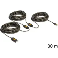 DeLOCK Câble d'extension USB 2.0 , actif, 30 m
