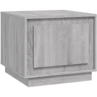 vidaXL Table basse Gris Sonoma 51x50x44 cm Bois composite