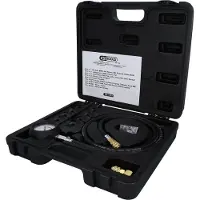 Ks Tools Testeur de pression d'huile, 12 pièces, 0-10bar