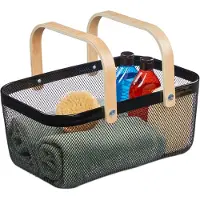 Relaxdays Panier en fil métallique (43 cm)