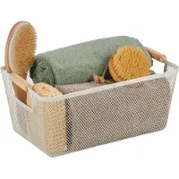 Relaxdays Panier en fil métallique (37 cm, 1x)