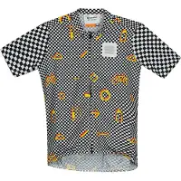 Sportful Checkmate Short Sleeve Jersey Blanc 14 Years Enfants