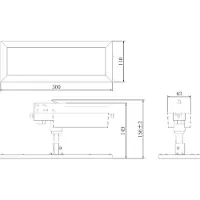 LIGHT IMPRESSIONS Produit de seconde main Lampe décorative à LED Panneau lumineux Rail lumineux Blanc 3 phases 3000 K Lampe Plafonnier