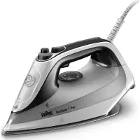 Braun SI7149WB TexStyle7 Pro Steam Iron 2900W Noir/Blanc
