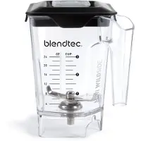Blendtec Mini WildSide Jar, Mixer + Couper : accessoires, Transparent