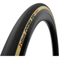 Vittoria Pneus tubulaires Corsa Pro, 28 mm, couleur beige - Performances optimisées pour la compétition...