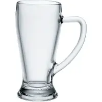 Bormioli Rocco Verre A Biere - Chope A Biere - Bolee A Cidre - F 3114.41 - Carafe Cerveza Baviera - 39,2 Cl - Lot De 6 Unites
