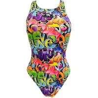 Turbo Graffitti 2016 Swimsuit Multicolore 4XL Femme