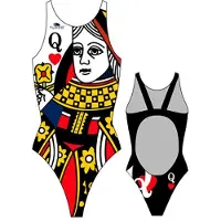 Turbo Maillot De Bain Queen Of Hearts