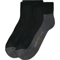 Camano Unisexe, Chaussettes, Sport Pro, Noir, (lot de 2, 35 - 38)