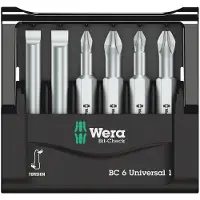 Wera 05073410001 embout de tournevis 6 pc(s)
