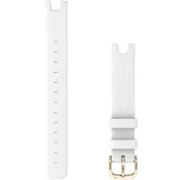 Garmin Lily Bracelet en Cuir Blanc S/M