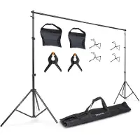 Auronic Backdrop System - Set complet - Sans toile - Réglable - 300 x 260cm