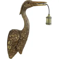 Light & Living Lampe murale Crane Oiseau bronze