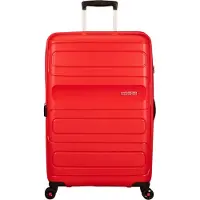 American Tourister Valise rigide extensible Sunside 4R 77 cm - Rouge