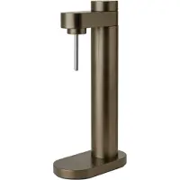 Stelton - Brus Appareil à gazéifier l'eau, Dark Brown Metallic