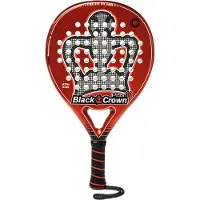 Black Crown Raquettes de padel Piton 10 rouge