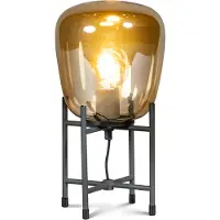 Eth Lampe d'intérieur Benn Gold noir avec de l'or