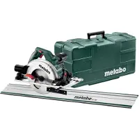 Metabo KS 55 FS Scie Circulaire Et Rail De Guidage (1600mm) Dans Un Boîtier - 1200W - 160mm