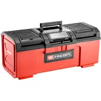 Facom Boîte à outils 24'' en plastique à fermeture automatique 603x273x260mm - - BP.C24NPB