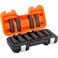 Bahco JEU DE DOUILLES À CHOCS 1/2, LONGUES, 10 À 19MM - DD/S10