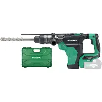 HiKOKI Perforateur burineur sans fil SDS-max 36V DH36DMAW2Z 8,5J en coffret (vendu sans batterie)