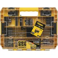 DeWalt Coffret de 135 accessoires perçage/vissage Thoughcase - - DT70763-QZ
